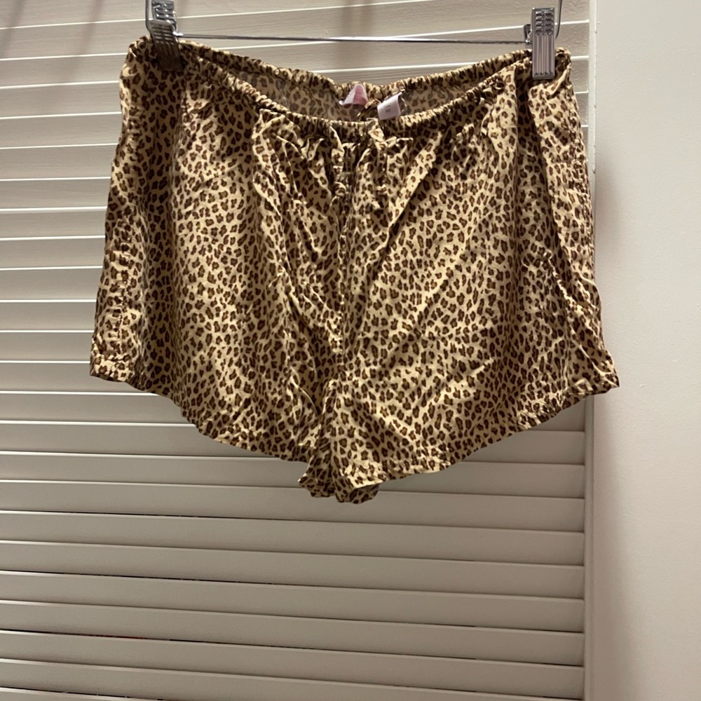 Victoria’s Secret Leopard Drawstring Shorts XS